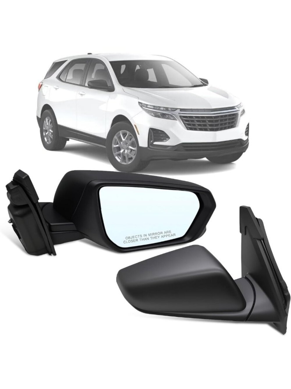 Right Side Mirror Assembly for 2018-2024 Equinox - Durable, Easy Install, OEM